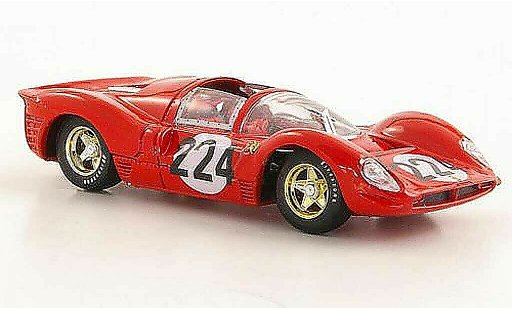 Ferrari 330 P4 1/43 Brumm No.224 Vaccarella / Scarfiotti Targa Florio 1967 miniature
