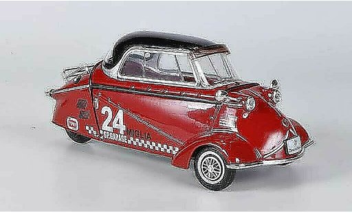 Messerschmitt KR 200 Base 1/18 Revell rouge No.24 GP.Garage miniature
