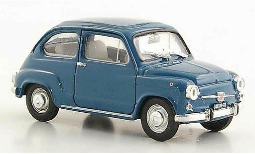 Fiat 600 D 1/43 Brumm bleu ''Fanaloni'' 1965 miniature