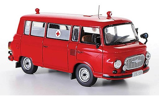 Barkas B1000 pompiers 1/43 IST Models 1970 miniature