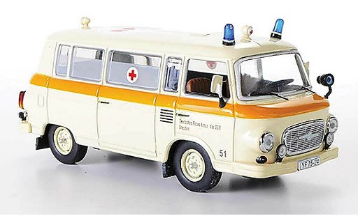 Barkas B1000 secours 1/43 IST Models Krankentransport Deutsches rotes Kreuz der DDR 1963 miniature