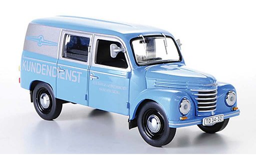Porsche 911 Base 1/43 IST Models V/2 Fourgon Barkas Kundendienst 1954 miniature