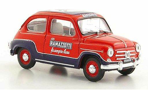 Fiat 600 D 1/43 Brumm Ramazotti 1960 miniature