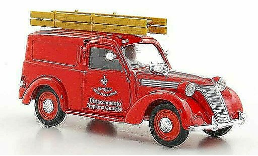 Fiat 1100 Furgone 1/43 Brumm E pompier (I) 1949 miniature