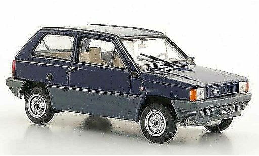 Fiat Panda 45 1/43 Brumm bleue 1980 miniature