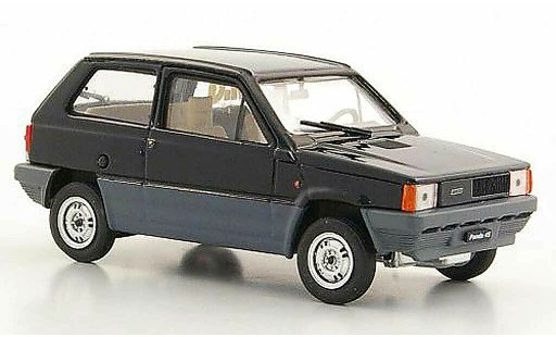 Fiat Panda 45 1/43 Brumm noire 1980 miniature