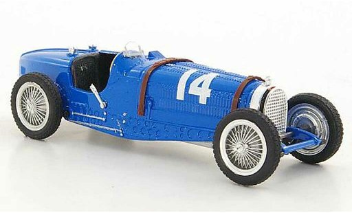 Bugatti Type 59 grand prix 1/43 Brumm No.14 T.Nuvolari GP Frankreich 1934 miniature