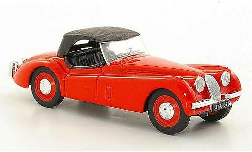 Jaguar XK 120 1/43 Brumm rouge 1948 miniature