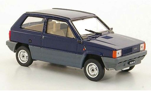 Fiat Panda 30 1/43 Brumm bleu 1980 miniature
