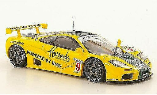 McLaren F1 GTR GTR 1/43 HPI No.9 Mach One Racing A.Wallace / K.Wendlinger Suzuka 1995 miniature