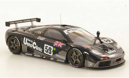 McLaren F1 GTR GTR 1/43 HPI No.59 Ueno Clinic J.J.Lehto / Y.Dalmas / M.Sekiya 24h Le Mans 1995 miniature