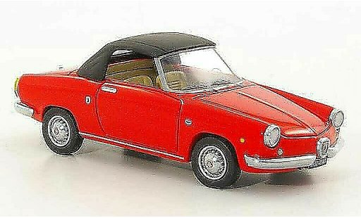 Abarth 850 Spyder 1/43 Lux B Riviera rouge/noire 1959 miniature