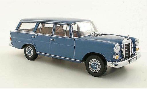 Mercedes 200 Base 1/18 Norev Universal (W110)bleu miniature