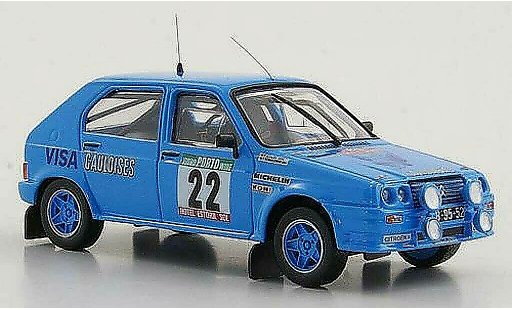 Citroen Visa Chrono 1/43 Mini Partes Gr.B No.22 F.Romaozinho / P.Almeida Rally Portugal 1983 miniature