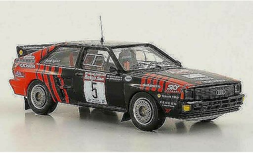 Audi Quattro coupe 1/43 Trofeu No.5 J.Bosch / S.Bond Circuit des Ardennes 1986 miniature