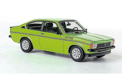 Opel Kadett C GT/E 1/43 Minichamps verte Sondermodell MCW 1978 miniature