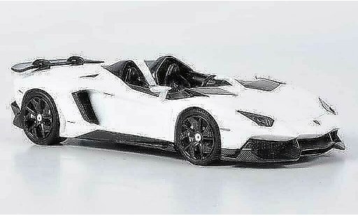Lamborghini Aventador J 1/43 Look Smart blanche Automobilsalon Genf 2012 miniature