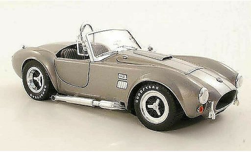 AC Cobra shelby 427 1/18 Shelby Collectibles S/C grise/grise metallisee miniature