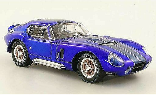 Shelby Daytona Coupe Base 1/18 Shelby Collectibles Coupebleu/bleu 1965 miniature