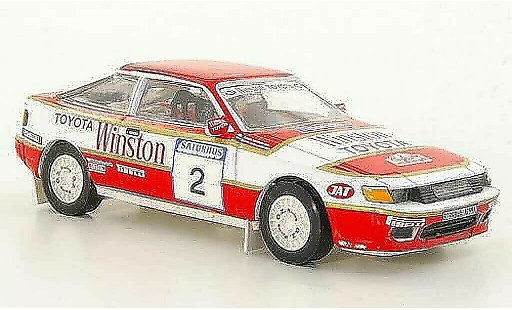 Toyota Celica GT4 1/43 Trofeu No.2 R.Morgan / M.bin Sulayem Rally Saturnus 1991 miniature