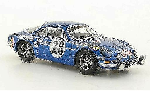 Alpine A110 1600 s 1/43 Trofeu 1600S No.20 O.Andersson / D.Stone Rally Monte Carlo 1971 miniature