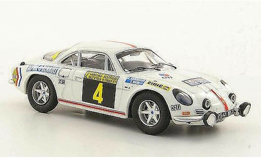 Alpine A110 1600 s 1/43 Trofeu 1600S No.4 O.Andersson / T.Nash Rally San Remo 1971 miniature