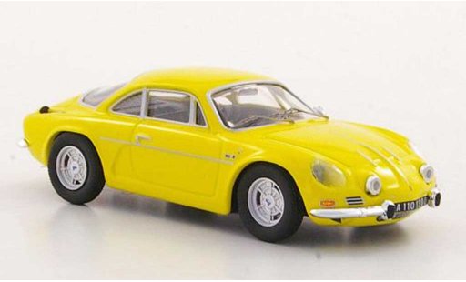 Alpine A110 1300 s bv4 1/43 Trofeu jaune Strassenversion miniature