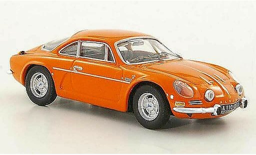 Alpine A110 1300 g 1/43 Trofeu orange Strassenversion miniature