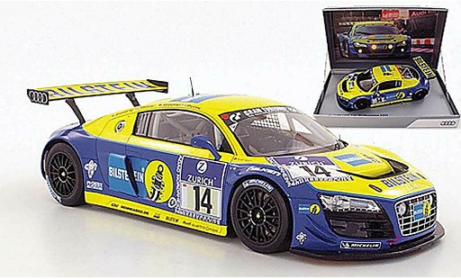 Audi R8 lms 1/18 Spark No.14 Bilstein Basseng / Fassler / Stippler / Piccini ADAC 24h Nurburgring 2011 miniature