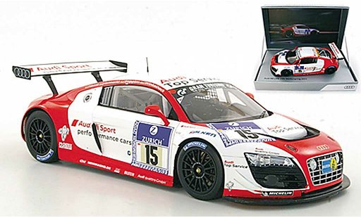 Audi R8 lms 1/18 Spark No.15 Sport Haase / Hennerici / Stippler / Winkelhock ADAC 24h Nurburgring 2011 miniature