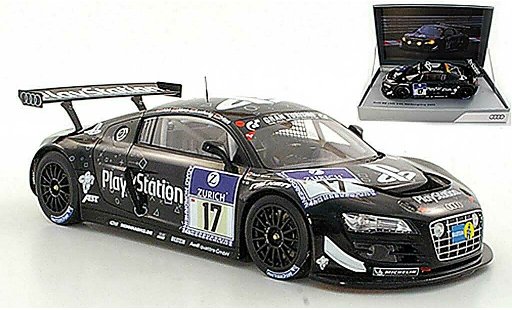 Audi R8 lms 1/18 Spark No.17 PlayStation Abt / Jons / Ludwig / MiesADAC 24h Nurburgring 2011 miniature