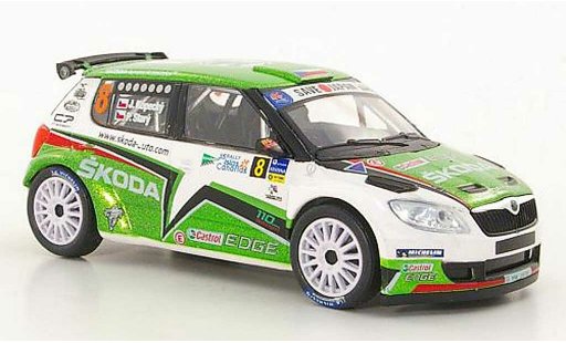 Skoda Fabia S2000 1/43 Abrex (FL 2010) No.8 J.Kopecky / P.Stary Rally Islas Canaria 2011 miniature