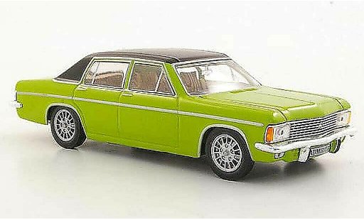 Opel Admiral B 1/43 Hachette verte/noire (ohne Magazin) 1969 miniature