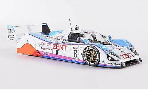 Toyota TS010 Base 1/43 HPI No.8 Team Tom s J.Lammers / A.Wallace / T.Fabi 24h Le Mans 1992 miniature