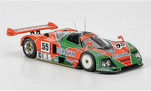 Mazda 787B Base 1/43 HPI No.55 Renown V.Weidler / J.Herbert / B.Gachot 24h Le Mans 1991 miniature