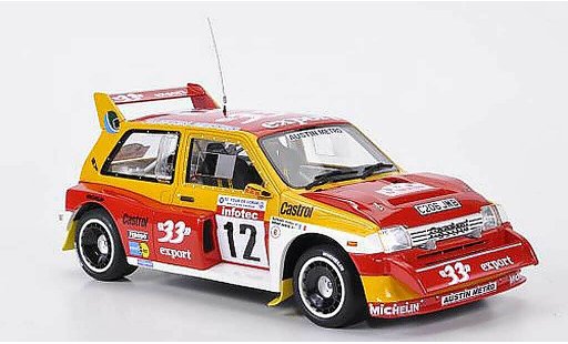 MG Metro 6R4 1/18 Ottomobile No.12 33 export D.Auriol/B.Occelli Rallye Frankreich 1986 miniature