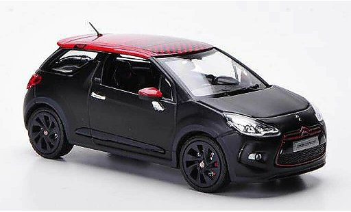 DS Automobiles DS3 Racing 1/43 Norev mat noire/rouge 2012 miniature