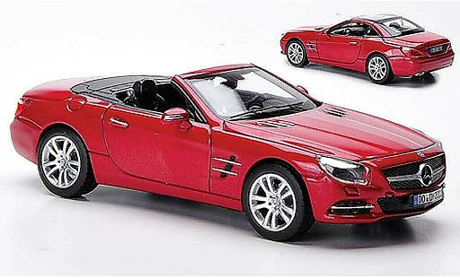 Mercedes Classe SL 500 1/43 Norev (R231) rouge 2012 miniature