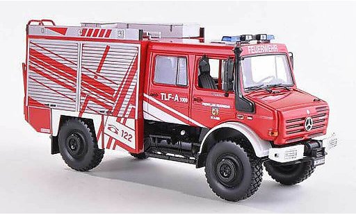 Mercedes Unimog U300-U5023 1/43 Norev U5000 TLF-A 1000 Freiwillige Pompiers St. Ilgen 2005 miniature