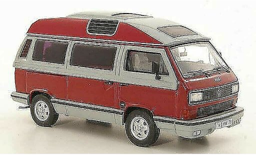 Volkswagen T3 B 1/43 Premium ClassiXXs Dehler-Profi rouge/grise Sondermodell MCW miniature