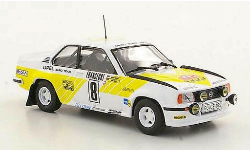 Opel Ascona B 400 1/43 Hachette No.8 Rally Monte Carlo (ohne Magazin) 1980 miniature