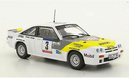 Opel Manta B B 1/43 Hachette 400 No.3 Rally Korsik(ohne Magazin) miniature