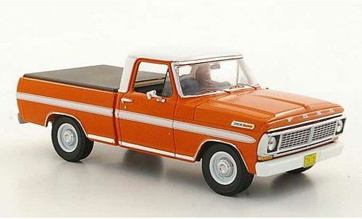 Ford F-100 Pickup 1/43 Premium X F 100 orange/blanche avec Laderaumabdeckung 1978 miniature