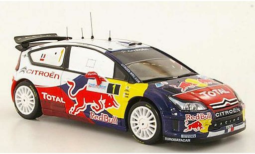 Citroen C4 WRC 2010 1/43 IXO No.1 Total S.Loeb / D.Elena Rally Frankreich miniature