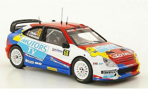 Citroen Xsara WRC 2010 1/43 IXO No.68 Y.Muller / G.Mondesir Rally Frankreich miniature