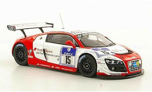 Audi R8 lms 1/43 Spark No.15 Sport Haase / Hennerici / Stippler / Winkelhock ADAC 24h Nurburgring 2011 miniature