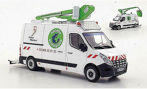 Renault Master Base 1/43 Eligor France Elevateur avec Hubarbeitsbuhne miniature
