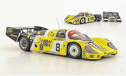 Porsche 956 1984 1/43 HPI LH No.8 New Man J.L.Schlesser / S.Johansson / M.de Narvaez 24h Le Mans miniature