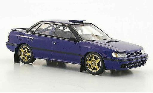 Subaru Legacy RS 1/43 HPI Gr.A bleu miniature