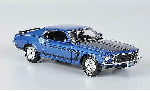 Ford Mustang Boss 302 1/43 Highway 61 bleu miniature